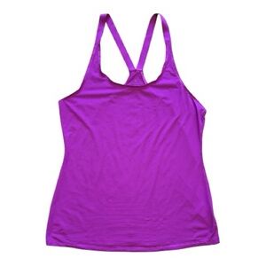 Athleta Purple Racerback Tank Top Small Lightweight Athletic Workout Yoga Gym